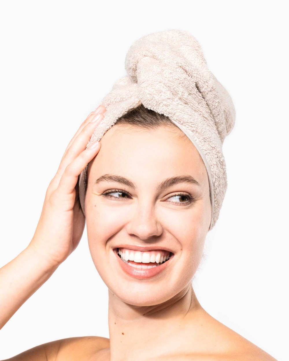 Bad artikelen KARIBAN Biologische handdoek 100 x 50 cm voor bedrukking &amp; borduring