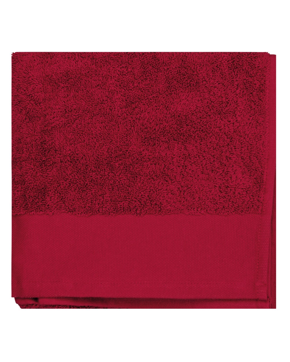 Bad artikelen KARIBAN Biologische handdoek 100 x 50 cm voor bedrukking &amp; borduring