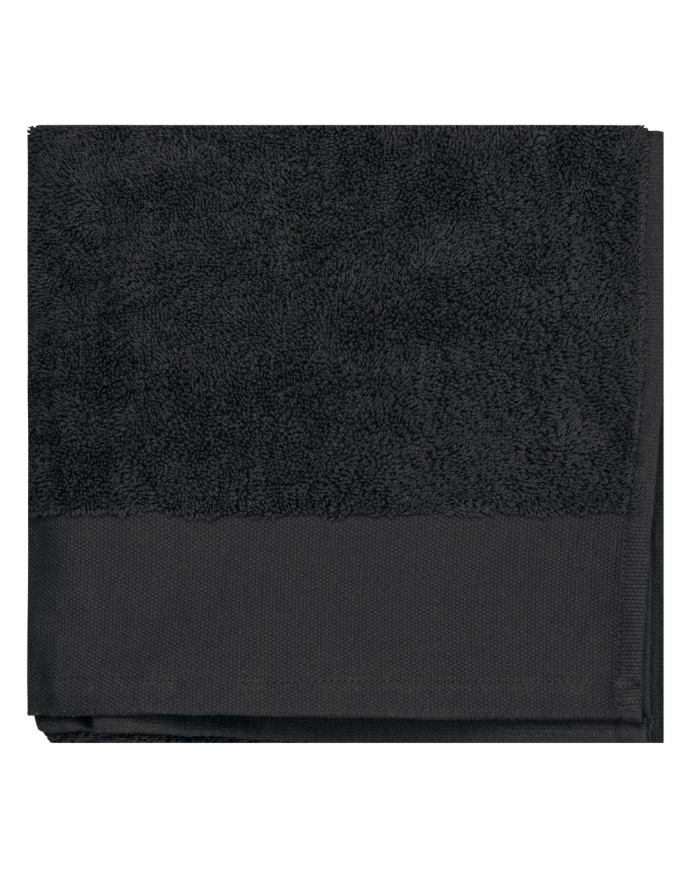 Bad artikelen KARIBAN Biologische handdoek 100 x 50 cm voor bedrukking &amp; borduring