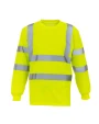 T-shirts YOKO Hi-Vis T-shirt lange mouwen voor bedrukking &amp; borduring
