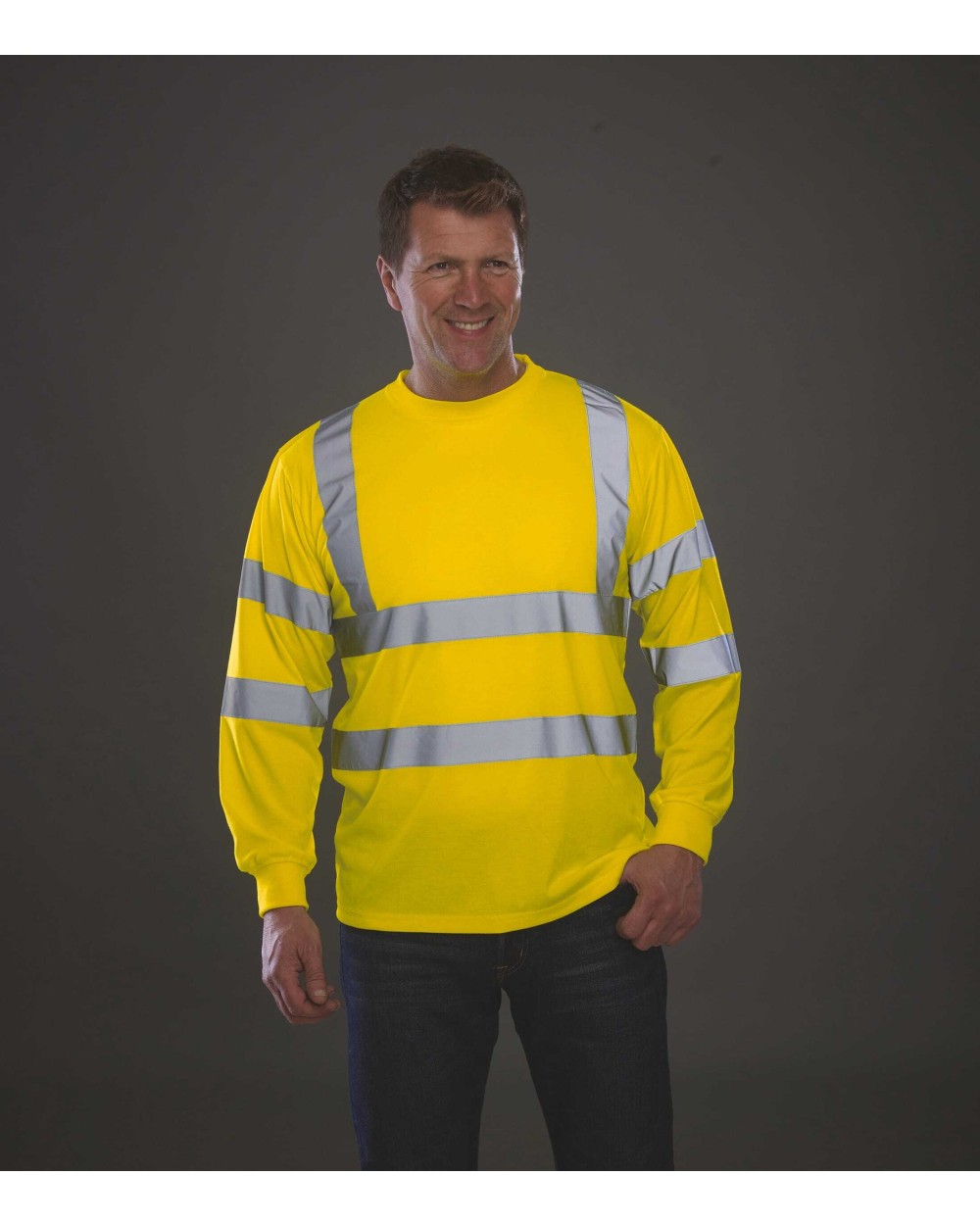 T-Shirts personnalisable YOKO T-shirt haute visibilité manches longues