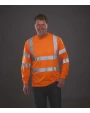 T-shirts YOKO Hi-Vis T-shirt lange mouwen voor bedrukking &amp; borduring