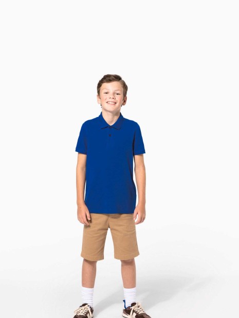 Polos à personnaliser KARIBAN Polo manches courtes enfant 