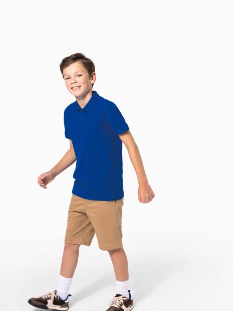 Polos à personnaliser KARIBAN Polo manches courtes enfant 