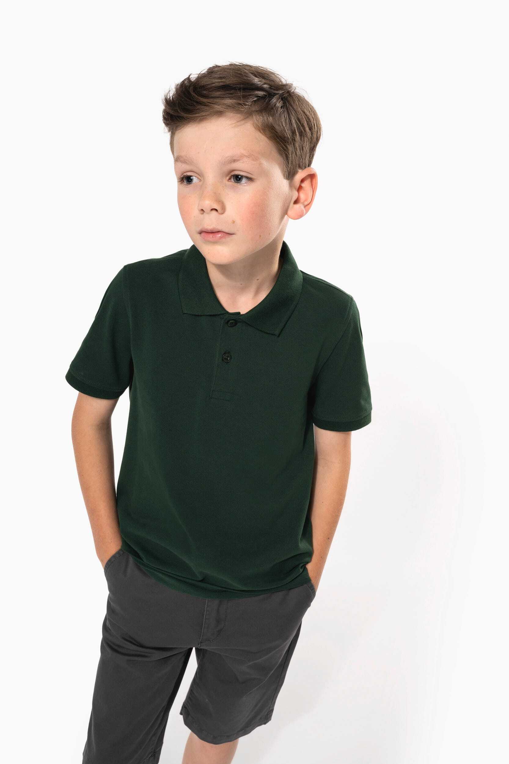 Polos personnalisable KARIBAN Polo manches courtes enfant