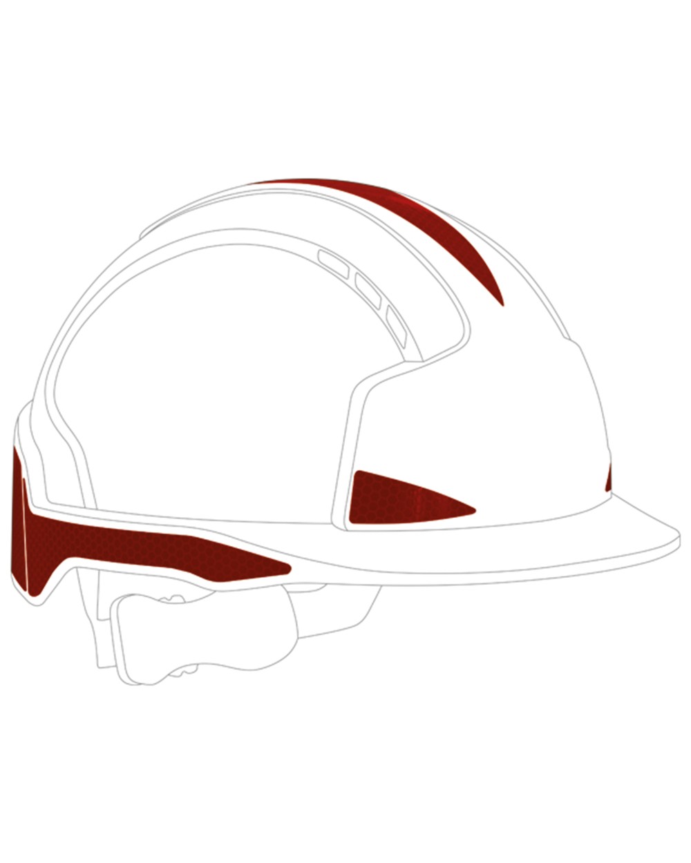 Accessoires personnalisable JSP Kit réflectif CR2