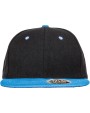 RESULT Bronx Original Flat Peak Snapback Dual Colour Cap Kappen personalisierbar