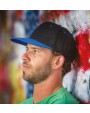 Petjes RESULT Tweekleurige bronx original snapbackpet met platte klep voor bedrukking &amp; borduring