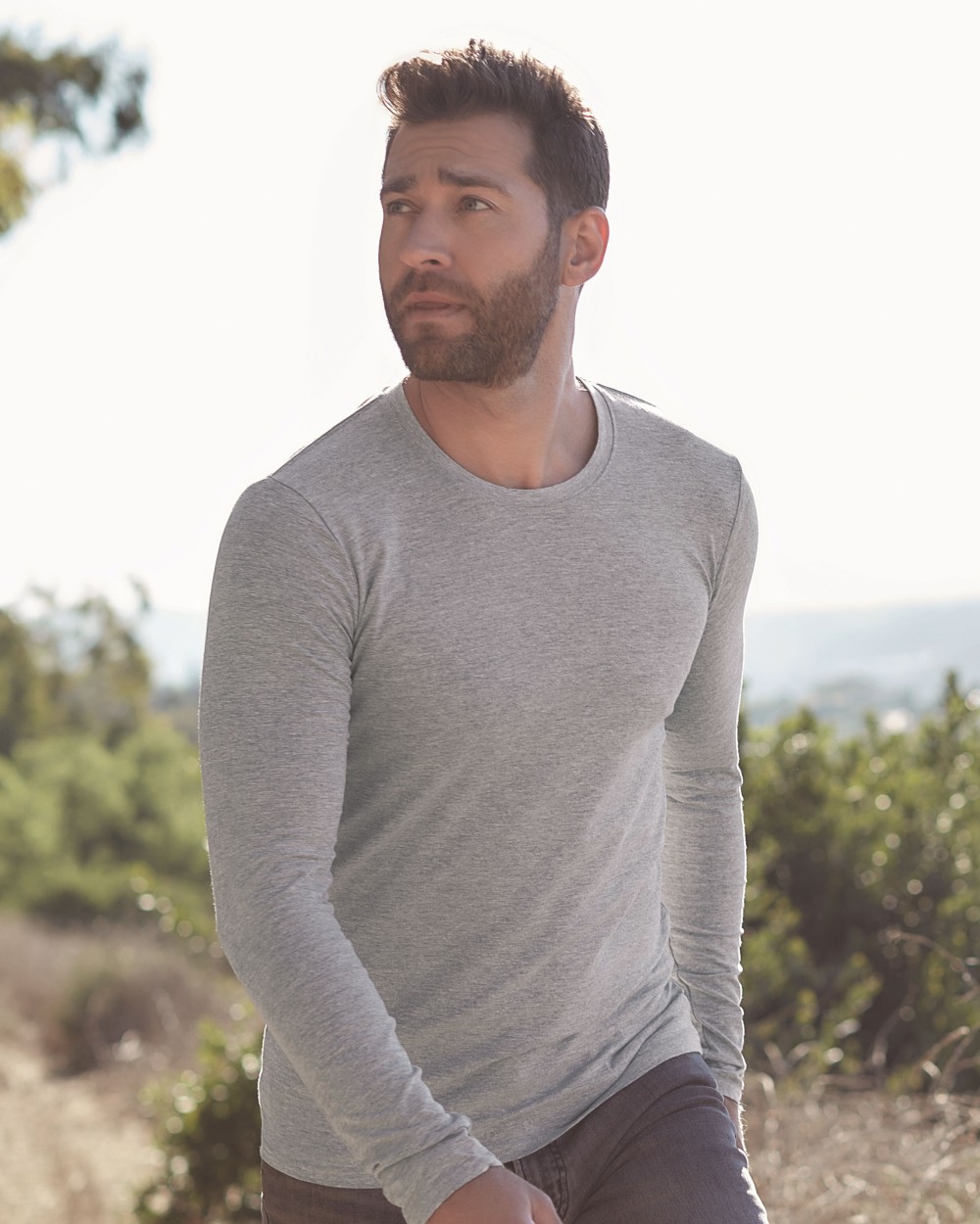 T-shirts STEDMAN STRETCH-T LONG SLEEVE voor bedrukking &amp; borduring
