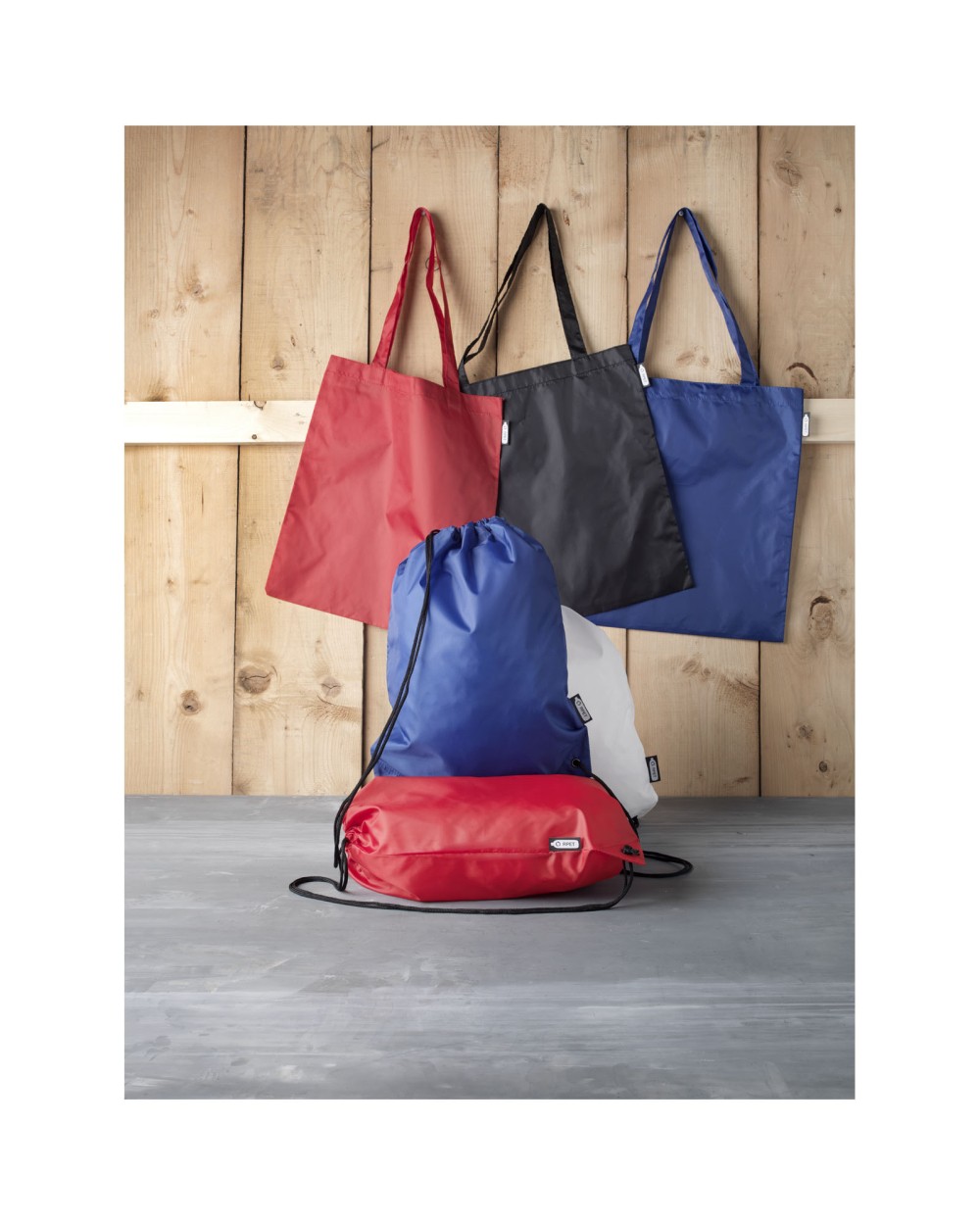 4DO Sai RPET Tragetasche 7L Tote Bags personalisierbar