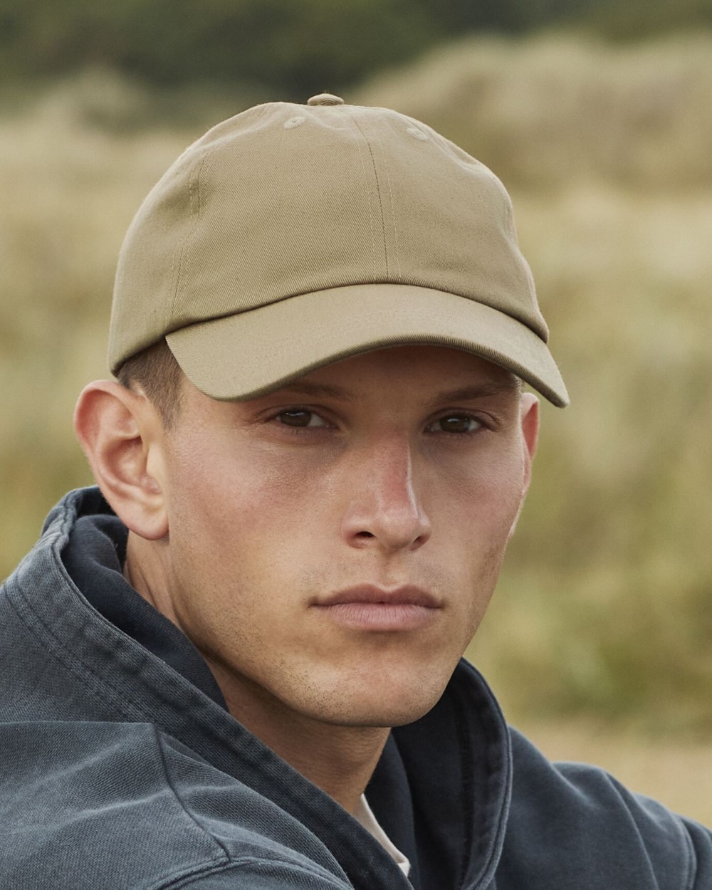 Petjes BEECHFIELD ORGANIC COTTON 6 PANEL DAD CAP voor bedrukking &amp; borduring
