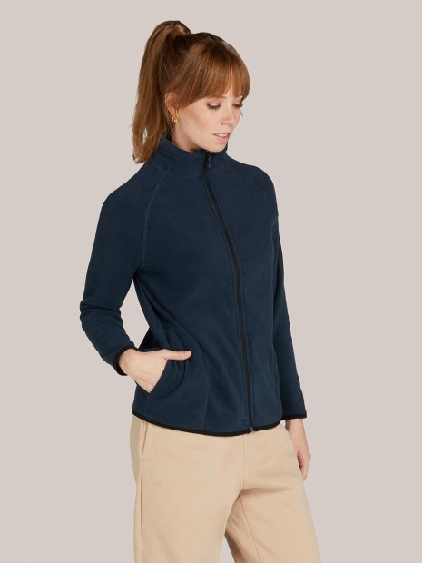 Laines polaires à personnaliser SG CLOTHING Signature Tagless Microfleece Full Zip Women 