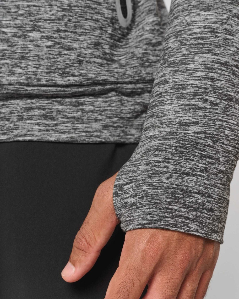 Sweat-shirts personnalisable PROACT Sweat-shirt à capuche 1/4 zip sport unisexe