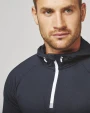 PROACT Kapuzen-Sweatshirt 1/4 Sport-Reißverschluss Unisex Sweatshirts personalisierbar