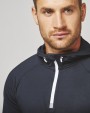 Sweat-shirts personnalisable PROACT Sweat-shirt à capuche 1/4 zip sport unisexe