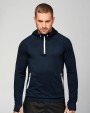 PROACT Kapuzen-Sweatshirt 1/4 Sport-Reißverschluss Unisex Sweatshirts personalisierbar