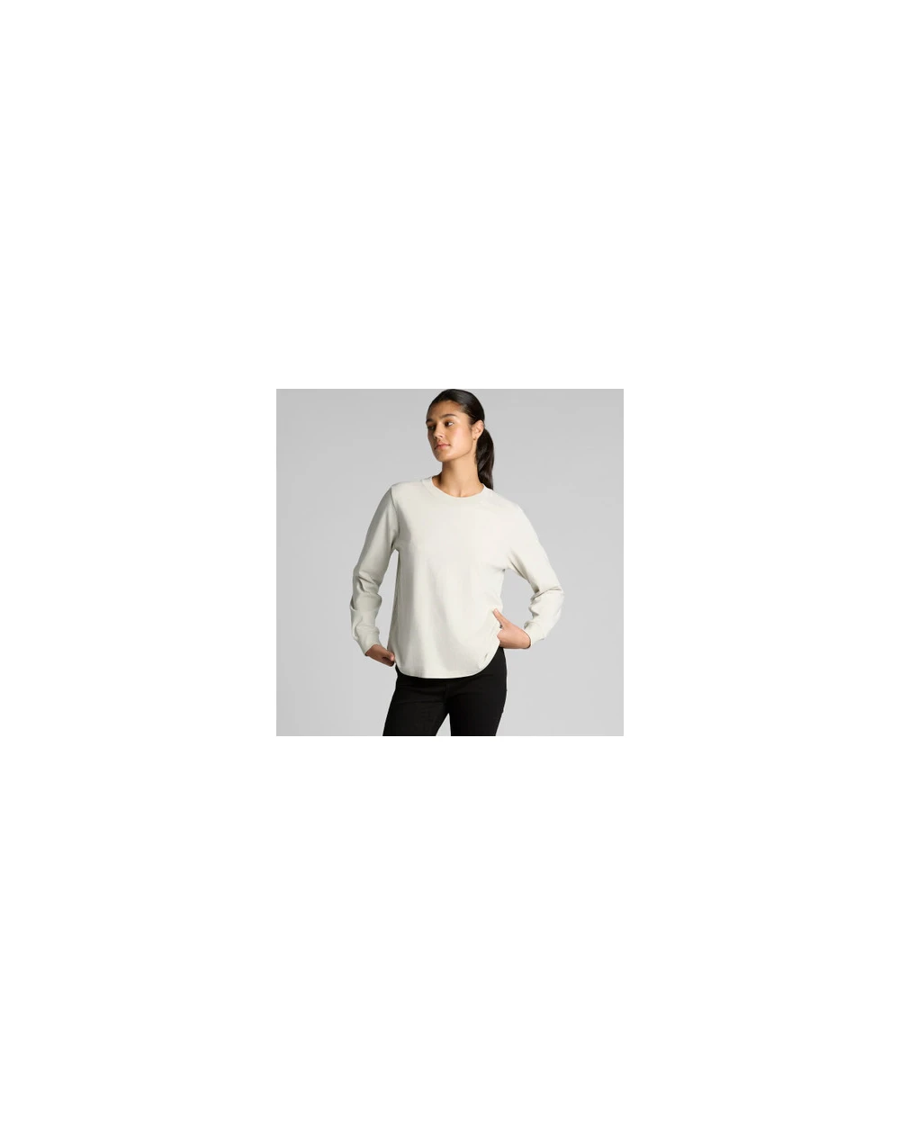 AS COLOUR Wo's Heavy Faded L/S Tee T-Shirts personalisierbar