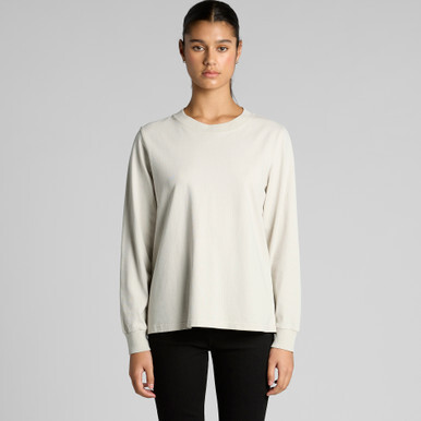 Wo's Heavy Faded L/S Tee