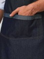 Tabliers à personnaliser PREMIER Tablier Denim à bavette "Domain" 