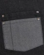 Schorten PREMIER Domain - Contrast denim halterschort voor bedrukking &amp; borduring