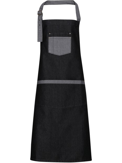 PREMIER Tablier Denim à bavette "Domain" /api/colors/5ffefa26-d036-4d9d-bff1-ab4ca4f97ae7 personnalisable