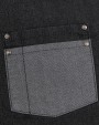 Schorten PREMIER Domain - Contrast denim halterschort voor bedrukking &amp; borduring