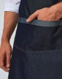 PREMIER Domain - Contrast denim bib apron Schürzen personalisierbar