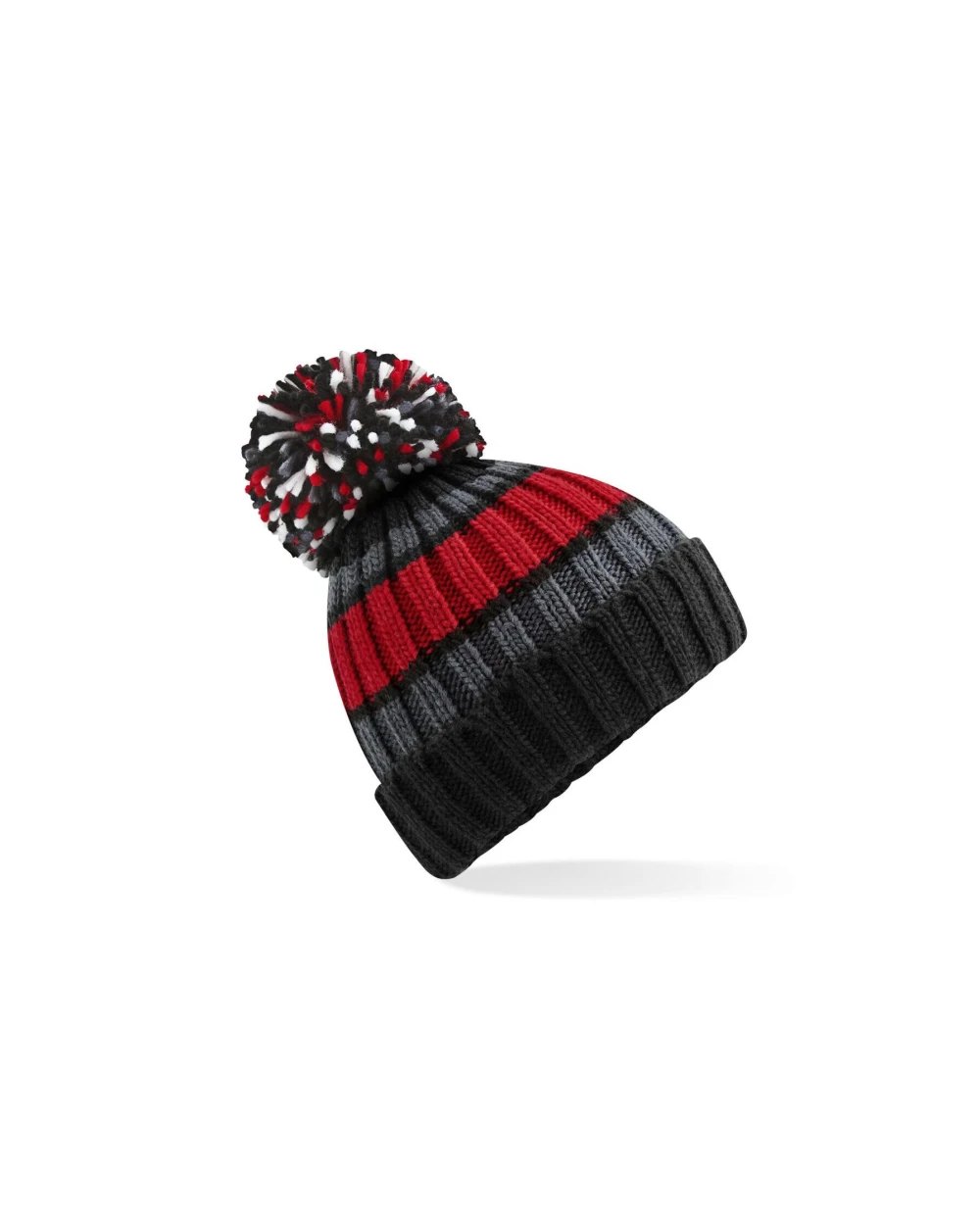 Mutsen BEECHFIELD HYGGE STRIPED BEANIE voor bedrukking &amp; borduring