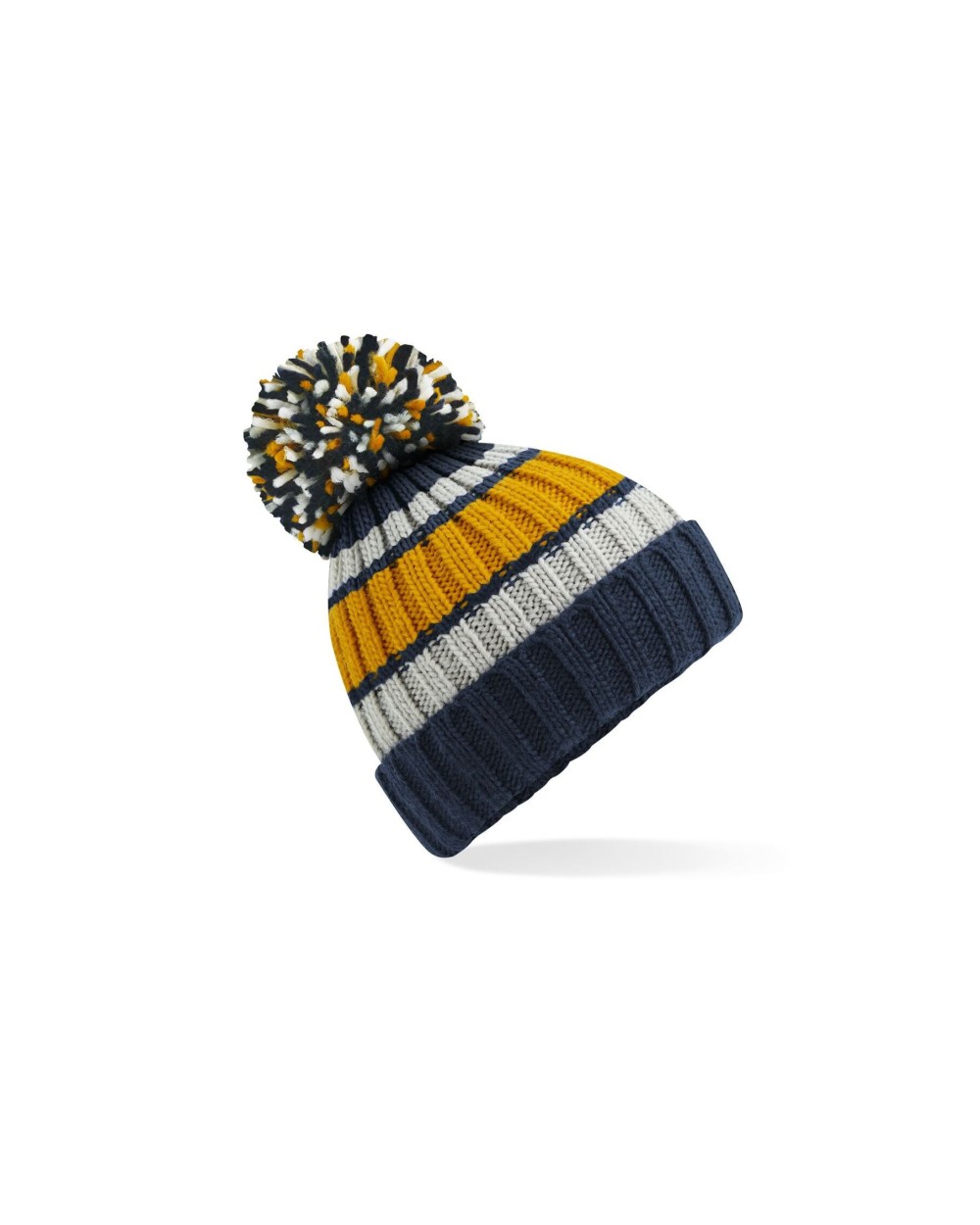 Mutsen BEECHFIELD HYGGE STRIPED BEANIE voor bedrukking &amp; borduring