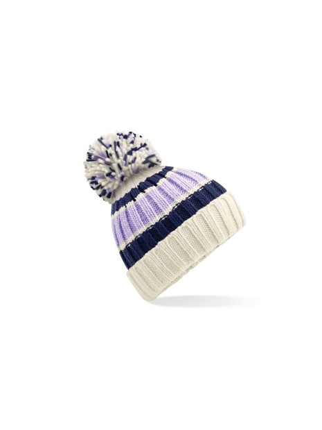 BEECHFIELD HYGGE STRIPED BEANIE /api/colors/8a94a626-649a-4764-97bf-944abf6932a1 personnalisable