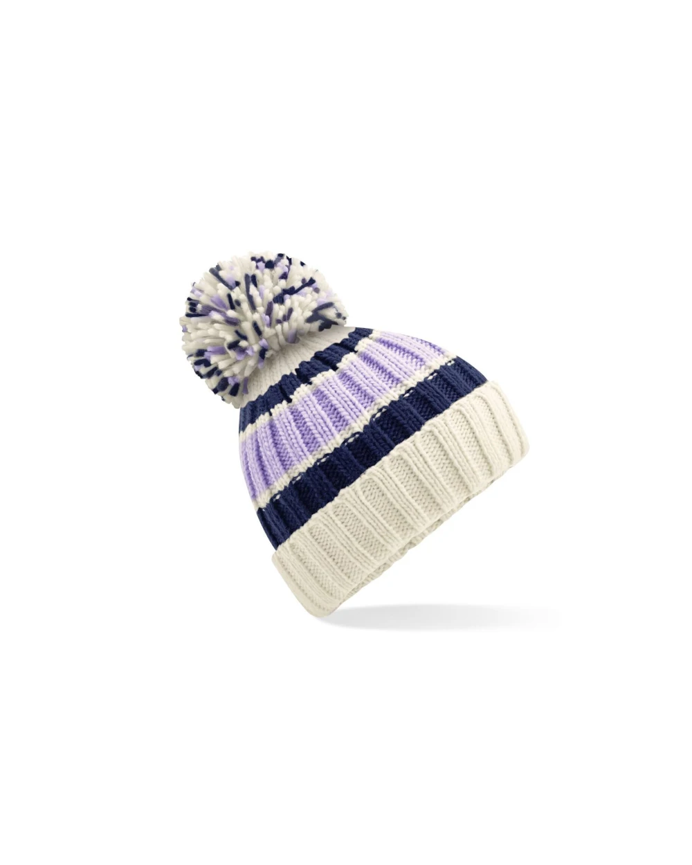 Bonnets personnalisable BEECHFIELD HYGGE STRIPED BEANIE