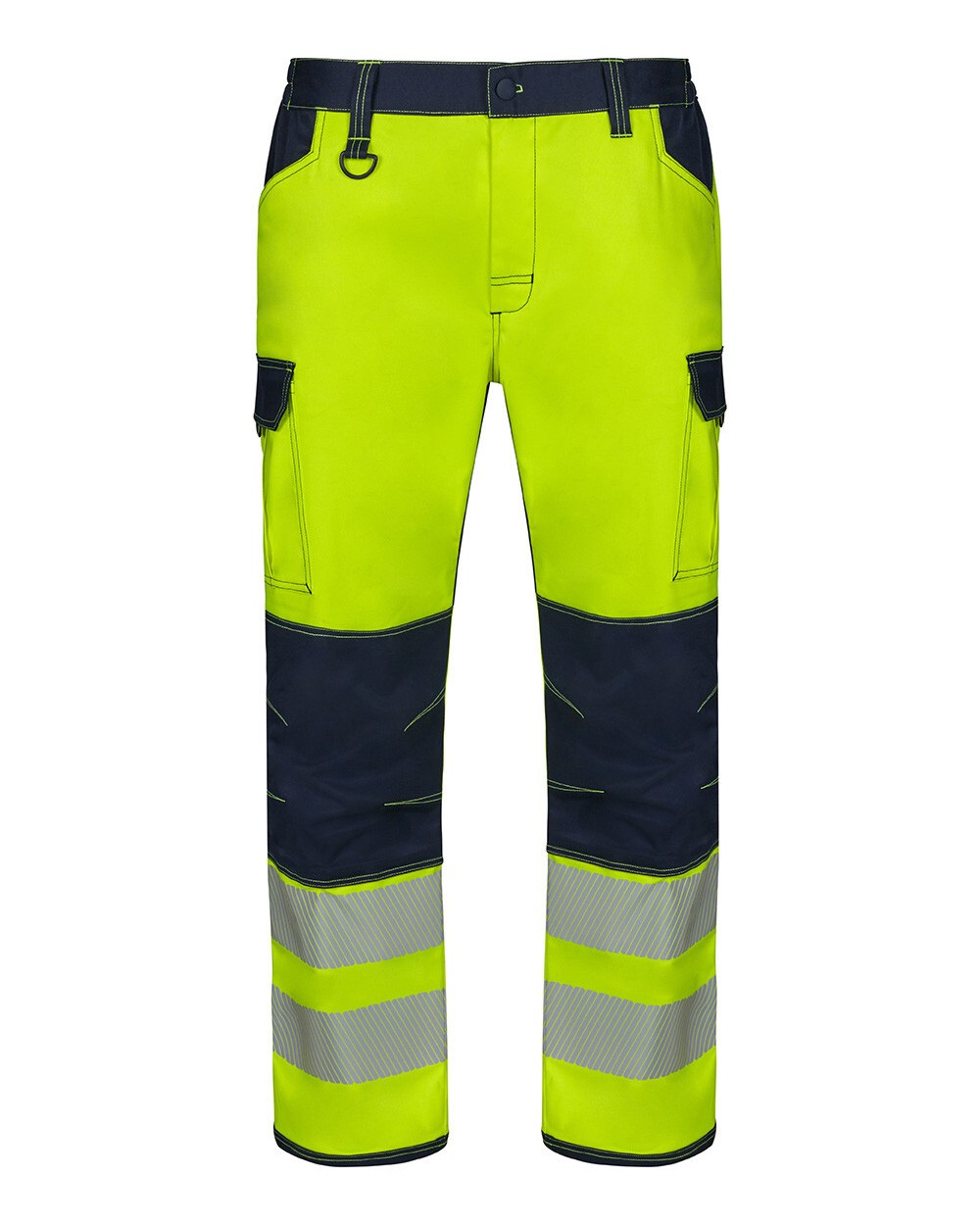 Pantalons personnalisable VELILLA PANTALON STRETCH AVEC GENOUILLÈRES ET BANDES RÉFLÉCHISSANTES