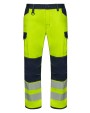 Pantalons personnalisable VELILLA PANTALON STRETCH AVEC GENOUILLÈRES ET BANDES RÉFLÉCHISSANTES