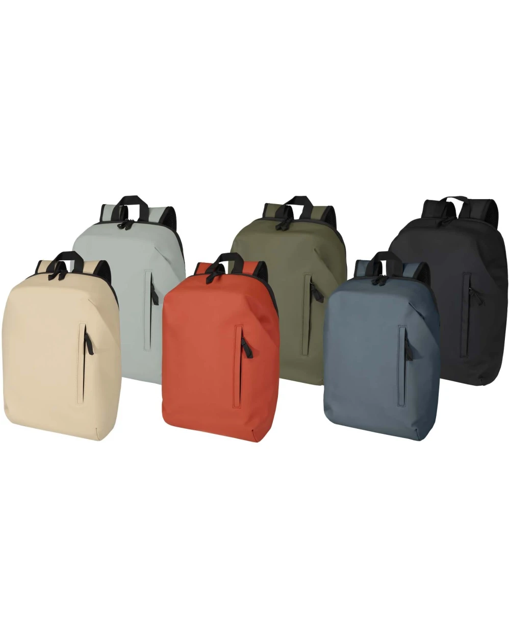 4DO Resi Plus 15" GRS recycelter diebstahlsicherer Rucksack 18L Taschen personalisierbar