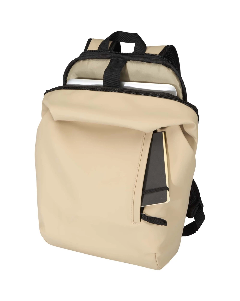 4DO Resi Plus 15" GRS recycelter diebstahlsicherer Rucksack 18L Taschen personalisierbar