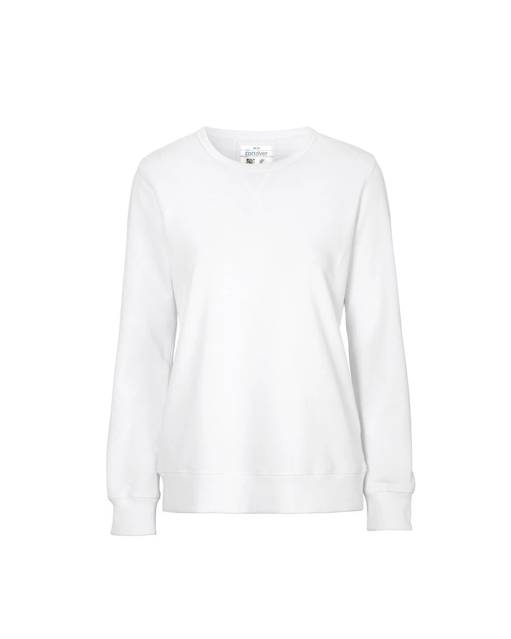 Sweaters & hoodies COTTOVER SWEATER CREW NECK LADY - GOTS GECERTIFICEERD voor bedrukking &amp; borduring