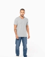T-Shirts personnalisable Kariban T-shirt maille piquée col V homme