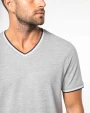 T-Shirts personnalisable KARIBAN T-shirt maille piquée col V homme