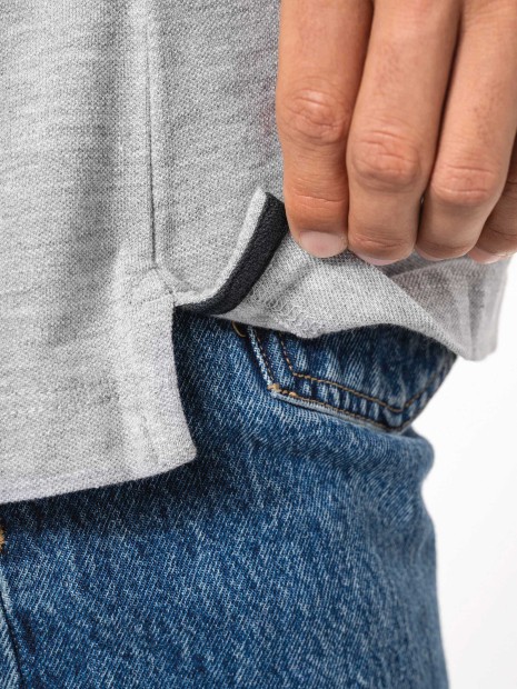 T-Shirts à personnaliser KARIBAN T-shirt maille piquée col V homme 