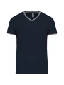 KARIBAN T-shirt maille piquée col V homme /api/colors/9971a72c-6555-4fb1-b67c-e46bd9cd1ba5 personnalisable