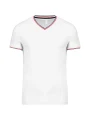 KARIBAN T-shirt maille piquée col V homme /api/colors/6d0adb01-8dd7-4172-baef-6a4e089565a0 personnalisable