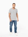 T-Shirts à personnaliser KARIBAN T-shirt maille piquée col V homme 