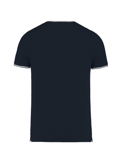 KARIBAN T-shirt maille piquée col V homme /api/colors/9971a72c-6555-4fb1-b67c-e46bd9cd1ba5 personnalisable