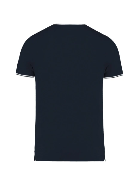 KARIBAN T-shirt maille piquée col V homme /api/colors/9971a72c-6555-4fb1-b67c-e46bd9cd1ba5 personnalisable
