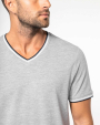 T-Shirts personnalisable Kariban T-shirt maille piquée col V homme