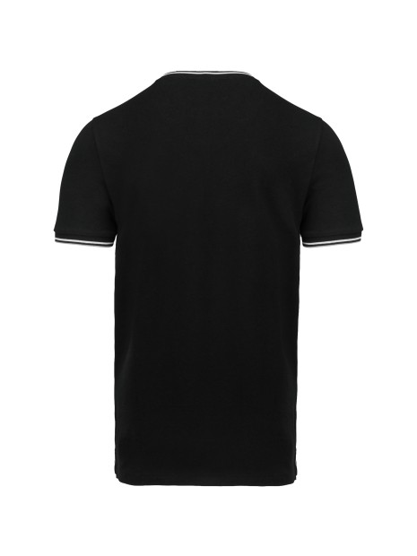KARIBAN T-shirt maille piquée col V homme /api/colors/02f47dd6-c9d0-4f38-b05a-6c26fdb9e081 personnalisable