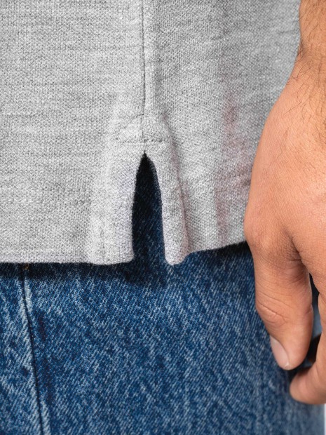 T-Shirts à personnaliser KARIBAN T-shirt maille piquée col V homme 