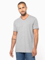 T-Shirts à personnaliser KARIBAN T-shirt maille piquée col V homme 