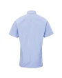 PREMIER Mens microcheck (Gingham) Short Sleeve Shirt Cotton Hemden personalisierbar