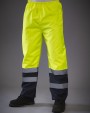 Pantalons personnalisable YOKO HI-VIS TWO-TONE WATERPROOF OVERTROUSERS
